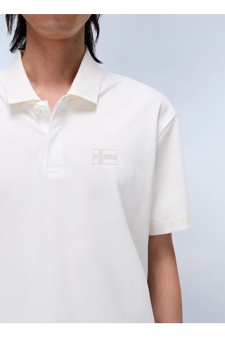 Napapijri Napapıjrı Beyaz E-sorano Ss Erkek T-shirt Np0a4ıdc2061