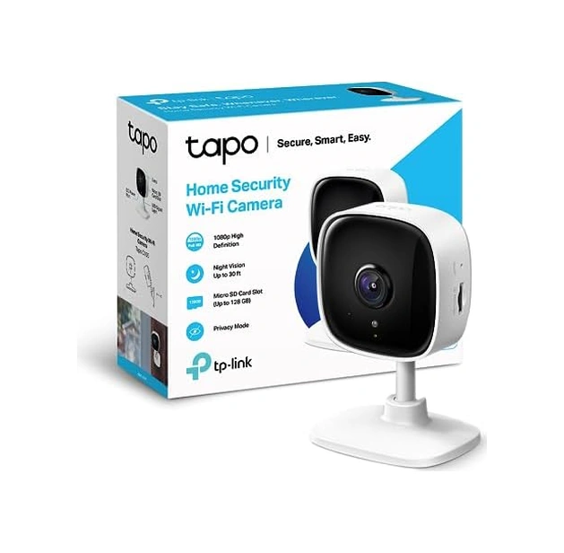 C100, 1080p Full Hd İç Mekan Wi-fi Güvenlik Kamerası, Hareket Tespit Ve Takibi, 9m Gece Görüşü, Çift Yönlü Sesli İletişim, Sesli Alarm, Bulut/yerel Depolama