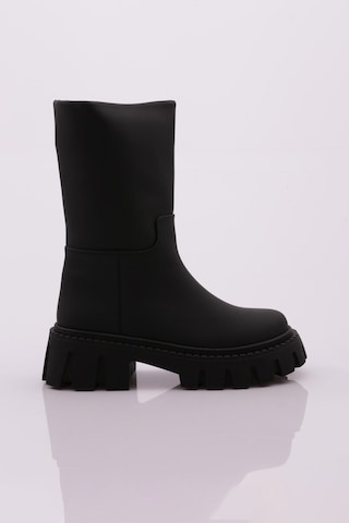 Dgn 1088-2027 Kadin Kalin Taban Bot 1088-2027-R1534 Siyah