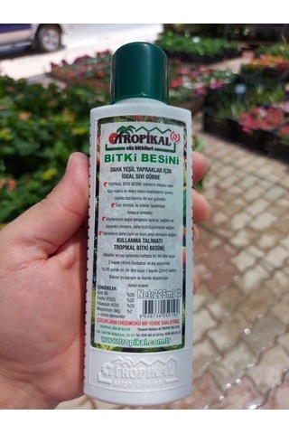 TROPİKAL Daha Yeşil Yapraklar İçin Bitki Besini – 225ml