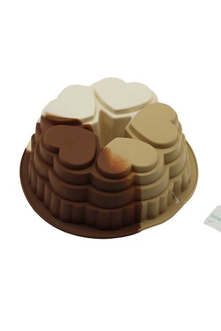 Isıya Dayanıklı Silikon Kek Kalıbı 23cm Yuvarlak, Yapışmaz,