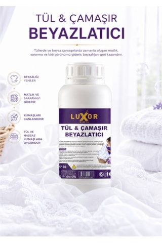 Luxor Kimya Tül Ve Çamaşır Beyazlatıcı 750 Gr