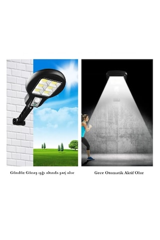 Cl-182-6 Güneş Enerjili Solar Sokak Lambası - Bahçe Aydınlatması