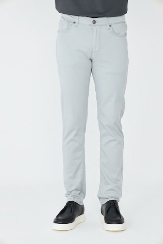Gri Tencel Kumaş Erkek Yazlık Chino Pantolon