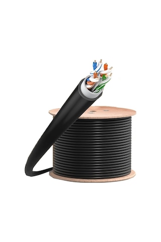 Versatile 305 METRE 23 AWG Dış Mekan 305m Cat6 Kablo Outdoor