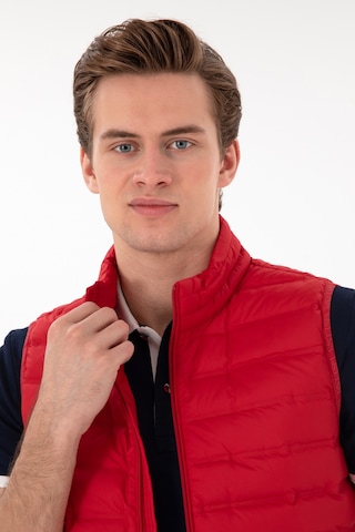 U.s. Polo Assn. Erkek Kırmızı Yelek Dokuma 50299395-vr030 Kırmızı