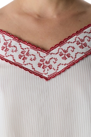 Penti Kırık Beyaz Magnifique Pamuklu Atlet Pijama Üstü