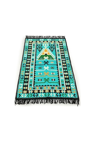 Shark Anadolu Seccade Kilim 6 Mavi