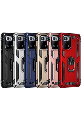 Goocamp Poco X3 Gt Kılıf Vega Kapak - Rose Gold Rose Gold