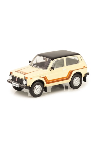 1:18 Ölçek 1986 Lada Niva 5000 Diecast Metal Minyatür Model Araba 25cm