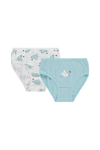 Civil Girls Kız Çocuk Cute Bird 2-12 Yaş 2'li Külot - Standart