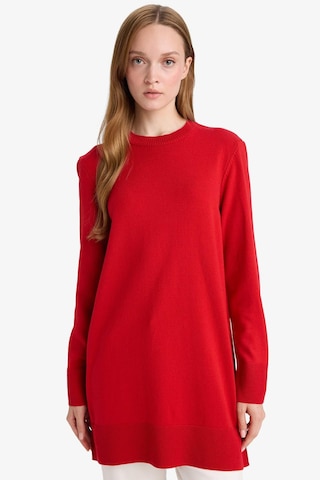 Defacto Regular Fit Bisiklet Yaka Tunik H3431az25wnrd59 Kırmızı