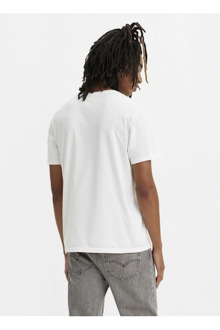 Levi's Erkek Bisiklet Yaka Beyaz T-shirt - A2823-0189 001