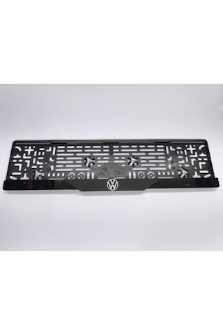 Pleksi Tarzı Volkswagen Pleksi Plakalık