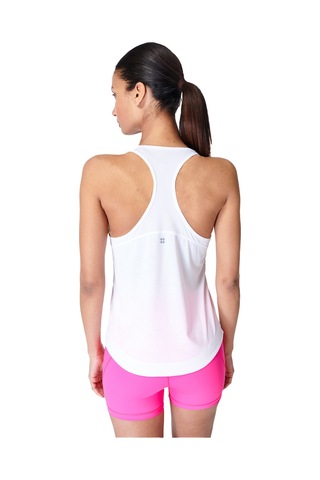Sweaty Betty Breathe Easy Run Kadın Tank Top Beyaz