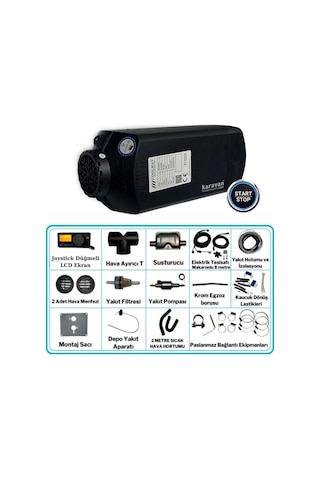 Coolman Thermon D2t 2.8kw Webasto Tipi Dizel Ortam Isıtıcı Start/stop - 12v-1015