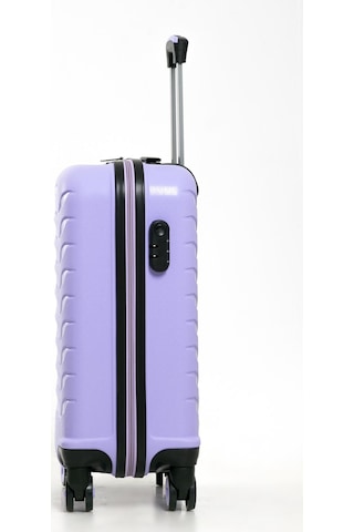 Yefa Pp Polipropilen Kırılmaz Kabin Küçük Boy Valiz Lila