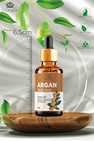 Goomy Argan Yağı Soğuk Sıkım 10 Ml %100 Saf Ve Doğal Argania Spinosa Oil