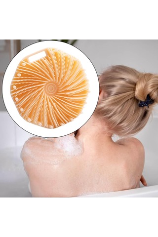 Homyl Silikon Banyo Fırçası Kullanışlı Rahat Yeniden