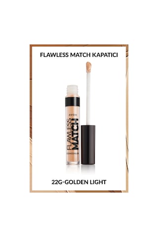 Avon Flawless Match Likit Kapatıcı 22G Golden Light