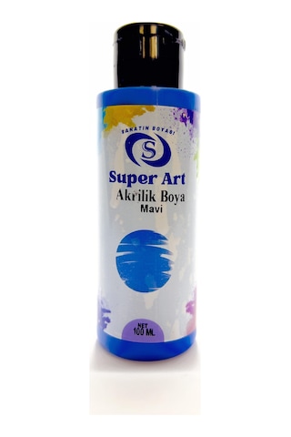 Superart Akrilik Boya Mavi Mavi Superart Akrilik Boya Mavi Mavi