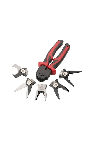 Jialan Kombinasyon Değiştirilebilir Pense Seti 5-in-1 Siyah Ve