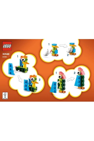 LEGO® 30548 Build Your Own Birds Make It Yours 26 Parça
