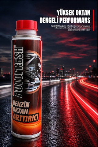 Benzin Oktan Artırıcı 300 Ml Octane Booster Motor Yakıt Katkısı