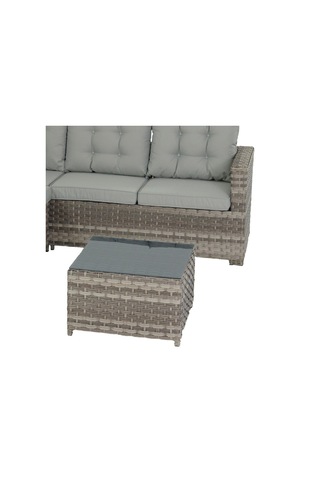 Flexy Zen Bahçe Köşe Mobilya Takımı Rattan Bahçe Mobilyası 708