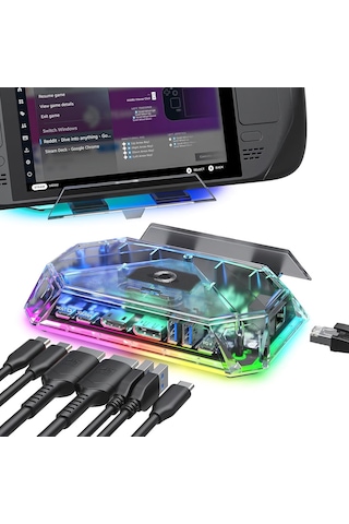 Jsaux Rgb Docking Station 12in1 Dönüştürücü