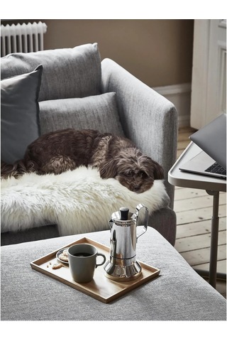 Ikea Bej Lüks Kanepe - Tekli Koltuk