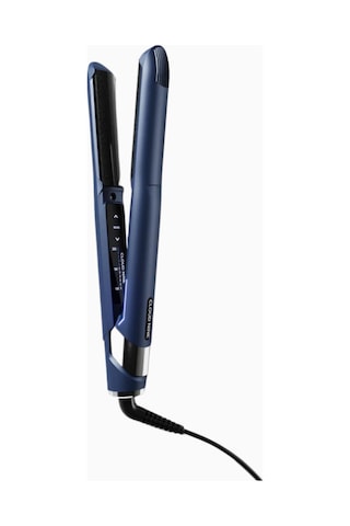 Cloud Nine 2'si 1 Arada Contouring Iron Pro, Seramik Plakalı Düzleştirici & Bukle Lacivert