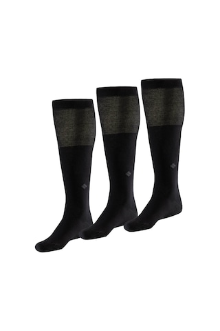 Bonny Silver Dizaltı Gümüş Çorap 3'lü Paket Siyah