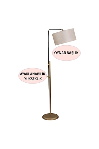 Pente Tekli Siyah Eskitme Lambader Açık Kahve Şapka Yatak Odası Oturma Odası Salon Lambader Çok Renkli