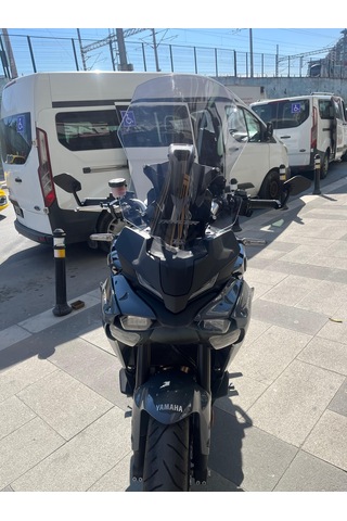 2025-26 Yamaha Tracer 9 / Gt Ön Cam Açık Füme 54cm 4mm Zeus Acik Füme