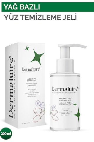 Dermaluire Yağ Bazlı Yüz Temizleme Jeli 200 ML