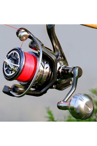 Jeehugo Tam Metal Gövde Ve Rotor, Yüksek Dayanıklı Sürtünme Sistemi, 4.9:1 Dişli Oranı, 15kg Maksimum Sürtünme Gücü Da6000ıımax Spinning Olta Makinesi