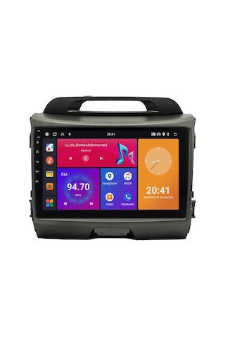 Otolas Kia Sportage Android Multimedya Ekran 2011-2015 4 Gb + 128 Gb 9"