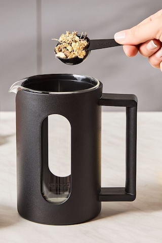 Karaca Leya Kaşık Hediyeli Borosilikat Cam French Press 800 ml