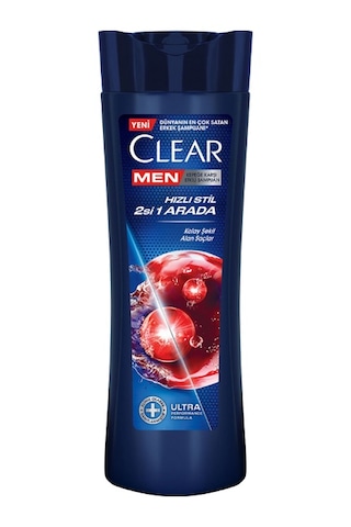 Clear Men Kepeğe Karşı Etkili Şampuan Hızlı Stil 2si 1 Arada 350 Ml-243
