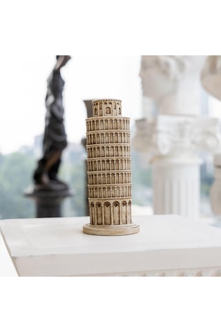 Pisa Kulesi Dekoratif Biblo