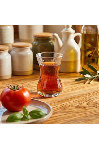 Lexroo Demet 6'lı Çay Bardağı Çok Renkli