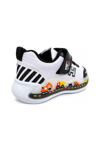 Papucumun Dünyası Çocuk Kız/erkek Işıklı Su İtici Özellikte Rahat Sneaker Beyaz