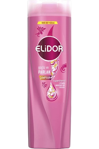 4 Adet Elidor Güçlü Parlak Şampuan 400 Ml