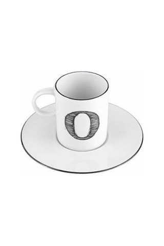 Porland Harf (O) Tabaklı Kahve Fincanı 85 CC