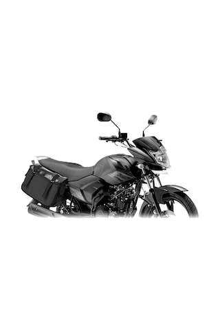 Motosiklet Yan Deri Heybe Canvas Model Motor Çantası