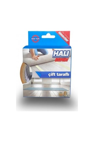 Halı Kaydırmaz Bant Boss Çift Taraflı Halı,kilim,paspas Kaydırmaz/50mmx5mt-1ad