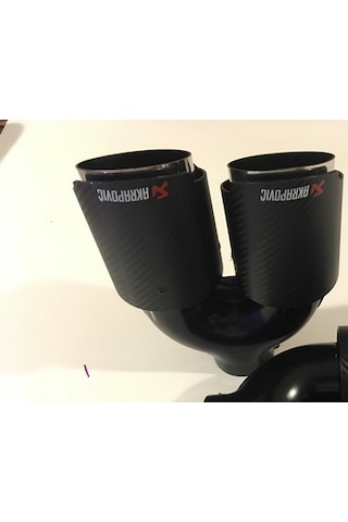 Akrapoviç Egzoz Ucu Çiftli 90 Mm 1 Adet sol Taraf