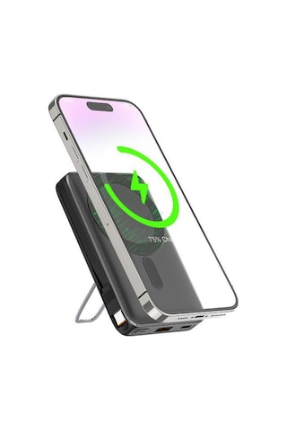 Sunix 10.000 Mah 15w Standlı Wıreless Powerbank Siyah Pb-90