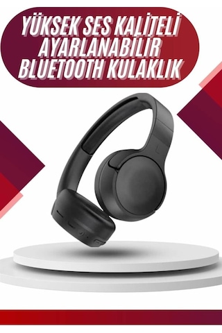 Yeni Nesil Kulak Üstü Bluetooth Kulaklık Type-c Girişli Yüksek Ses Kaliteli -